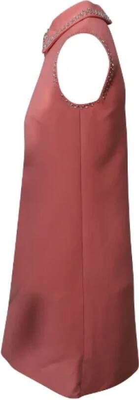 Miu Pre-owned Pre-owned Viscose dresses Roze Dames