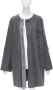 Miu Pre-owned Wool outerwear Gray Dames - Thumbnail 2