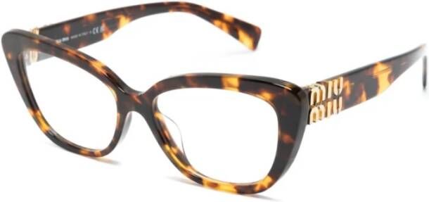 Miu Sunglasses Bruin Dames