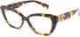Miu 05Vv Vista Stijlvol Model Brown Unisex - Thumbnail 2