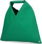 MM6 Maison Margiela Elegante Handtas met Ritssluiting en Logo Details Groen Dames - Thumbnail 2