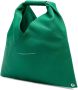 MM6 Maison Margiela Elegante Handtas met Ritssluiting en Logo Details Groen Dames - Thumbnail 4