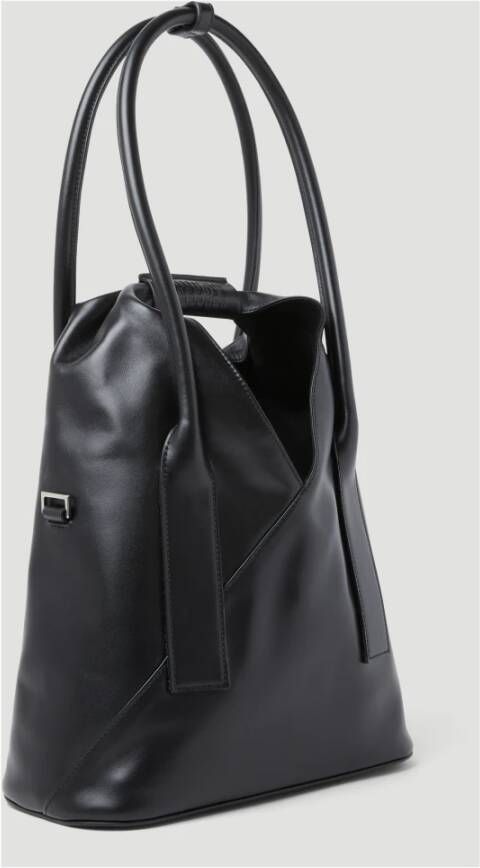 MM6 Maison Margiela Japanse handtas met 3 banden Zwart Dames