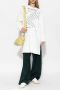 MM6 Maison Margiela Witte Casual Midi Jurk van Katoen White Dames - Thumbnail 2