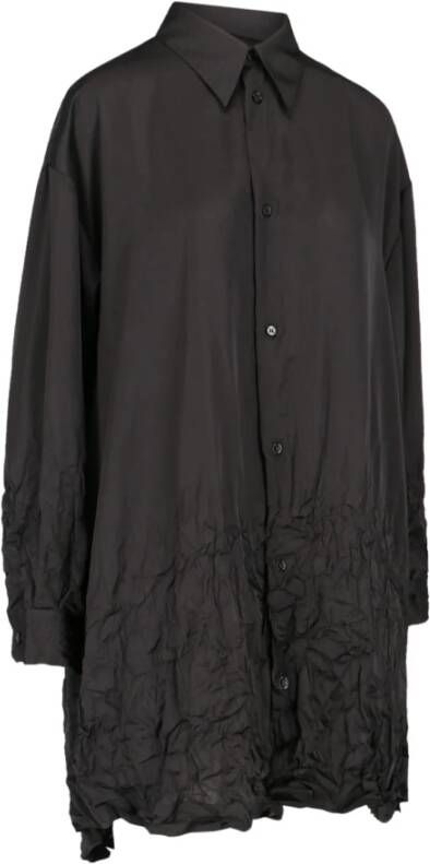 MM6 Maison Margiela Shirt Dresses Zwart Dames