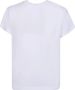 MM6 Maison Margiela Wit T-shirt met logo print White Dames - Thumbnail 2