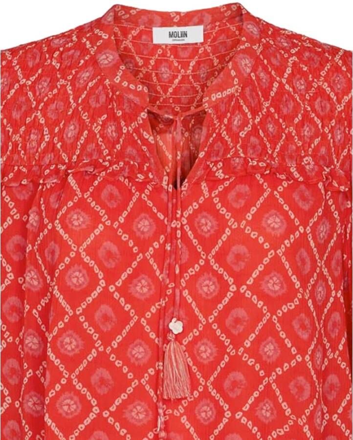 Moliin Blouses Rood Dames