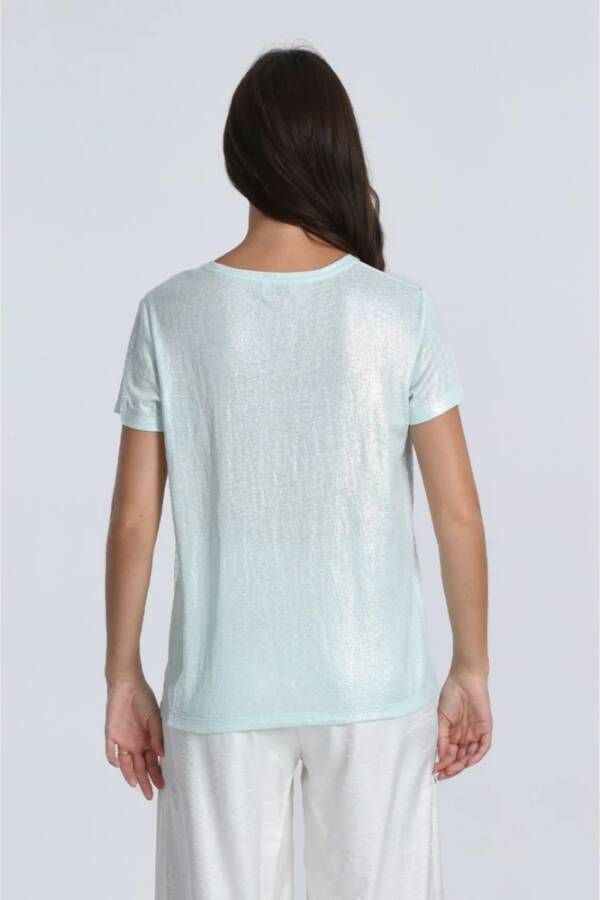 Molly Bracken T-Shirts Blauw Dames