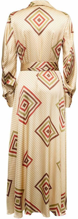 Momoni Maxi -jurken Beige Dames