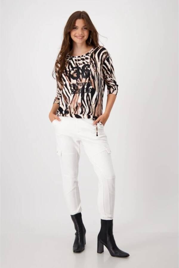 monari Stijlvolle Shirt 807155 998 Zwart Dames