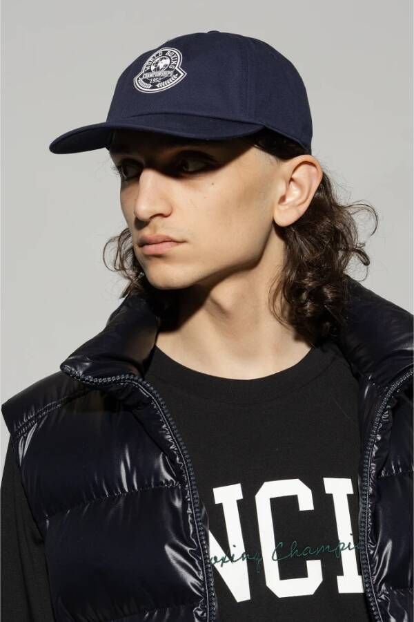 Moncler Baseballpet Blauw Heren