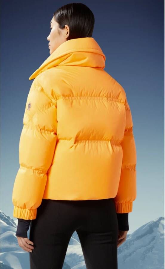 Moncler Donsjack Oranje Dames