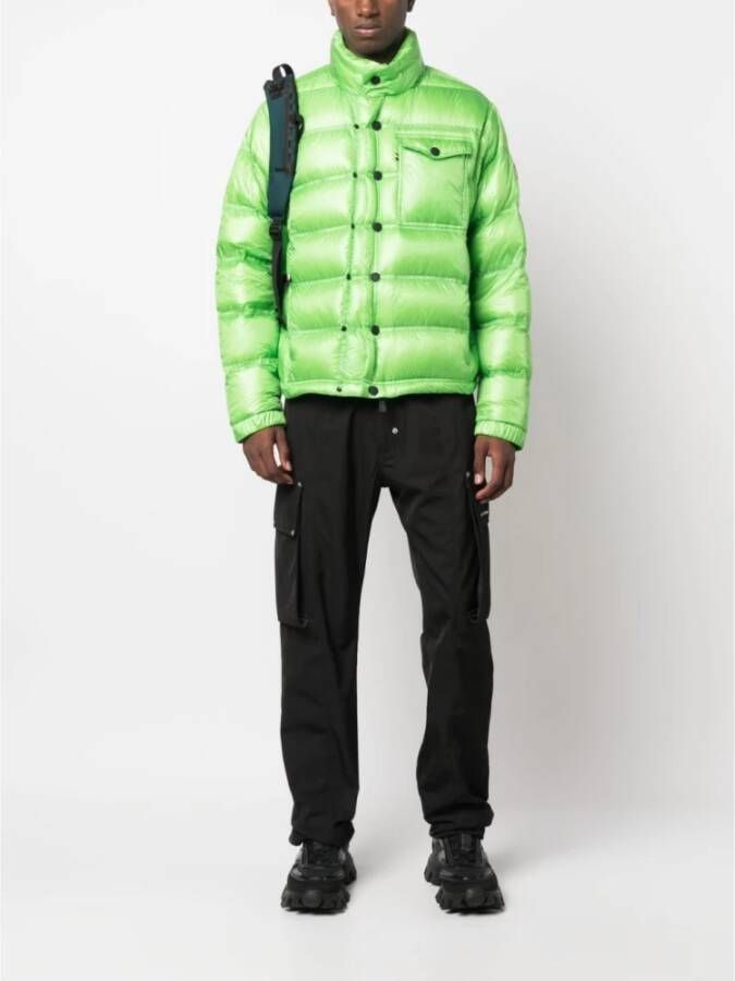 Moncler Down Jackets Groen Heren