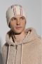 Moncler Witte Tricolor Wollen Hoed White Heren - Thumbnail 2