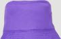 Moncler Stijlvolle Logo Patch Bucket Hat Purple Dames - Thumbnail 2