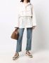 Moncler Asnen Broderie Anglaise Cape Wit Dames - Thumbnail 2