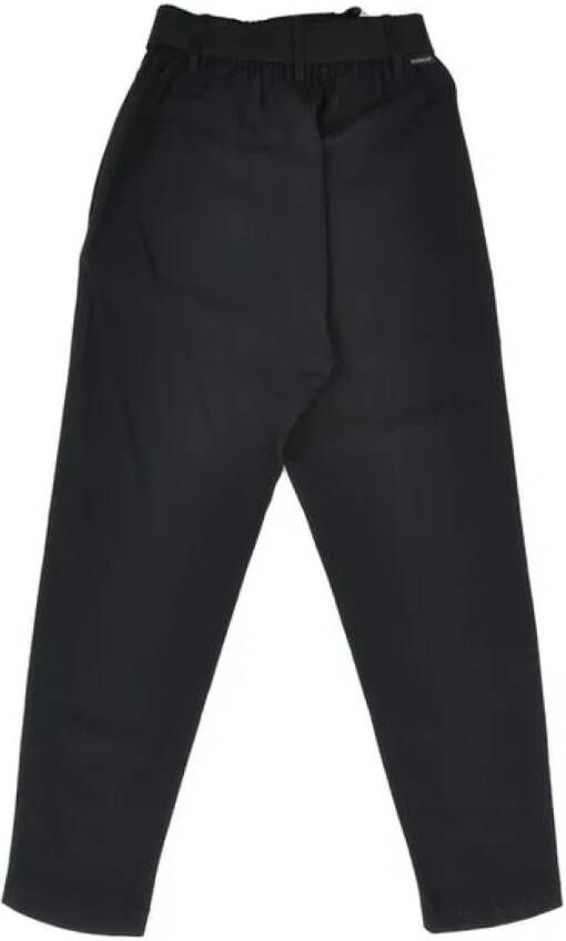Moncler Pre-owned Fabric bottoms Zwart Dames