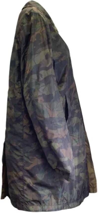 Moncler Pre-owned Fabric outerwear Groen Dames