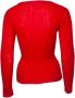 Moncler Pre-owned Wool tops Rood Dames - Thumbnail 2