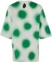 Moncler Bedrukt T-shirt Stijl ID: H209E8C00003829Js001 Groen Heren - Thumbnail 2
