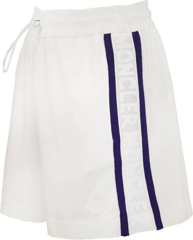Moncler Witte Zomer Shorts voor Mannen Wit Heren