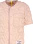 Moncler Roze Tribeca Print Donsgevulde Shirt Pink Heren - Thumbnail 2