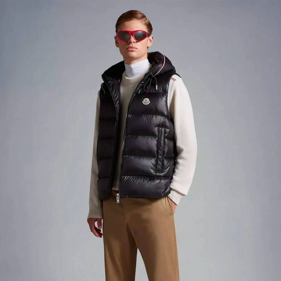 Moncler Stijlvolle Luiro Vest voor Heren Zwart Heren