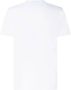Moncler Wit Katoenen T-Shirt met Logo Print White Heren - Thumbnail 2