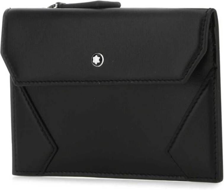 Montblanc Unisex Wallet Zwart Unisex