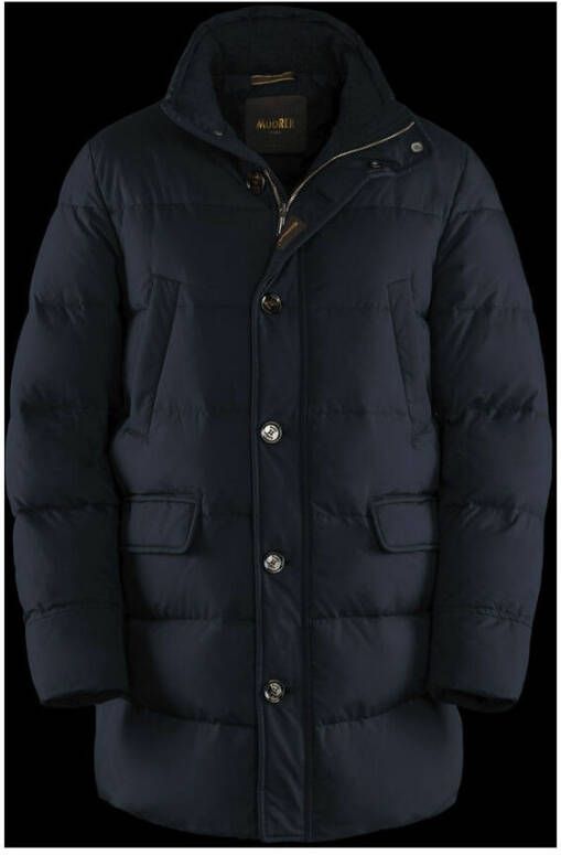 Moorer Donsjack Blauw Heren