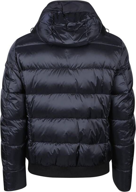 Moorer Blauwe Clif-Wco Bomberjack Blauw Heren