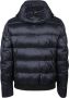 Moorer Blauwe Clif-Wco Bomberjack Blauw Heren - Thumbnail 2