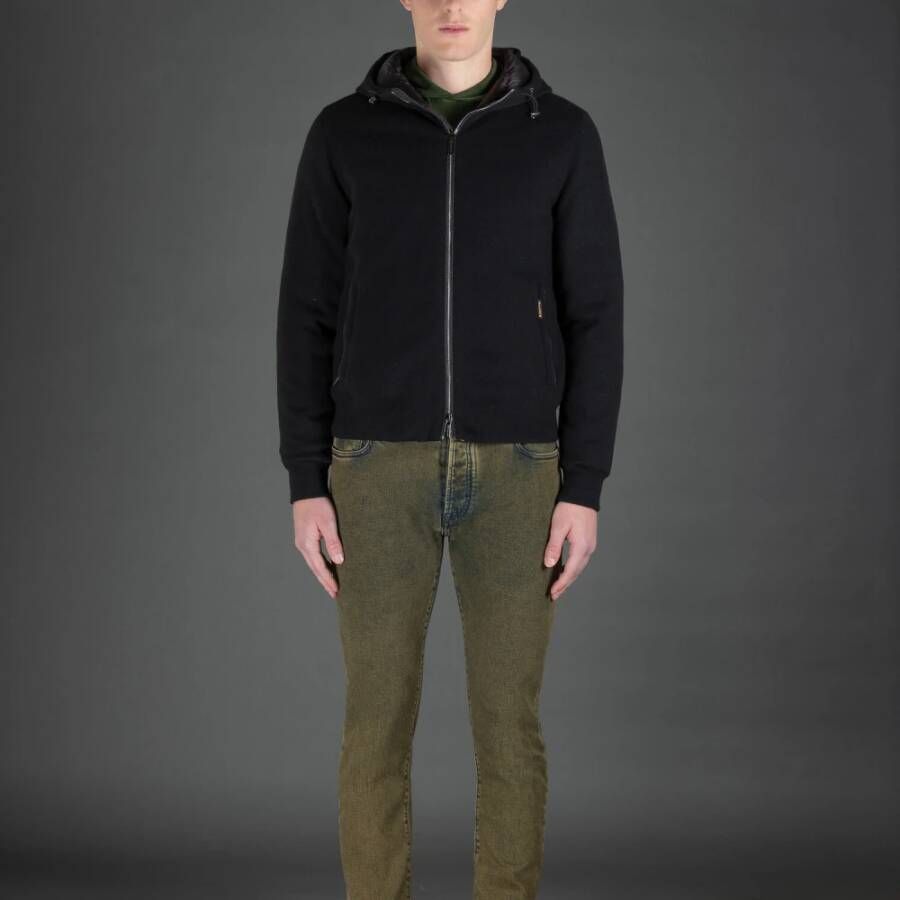 Moorer Bomber Jackets Zwart Heren