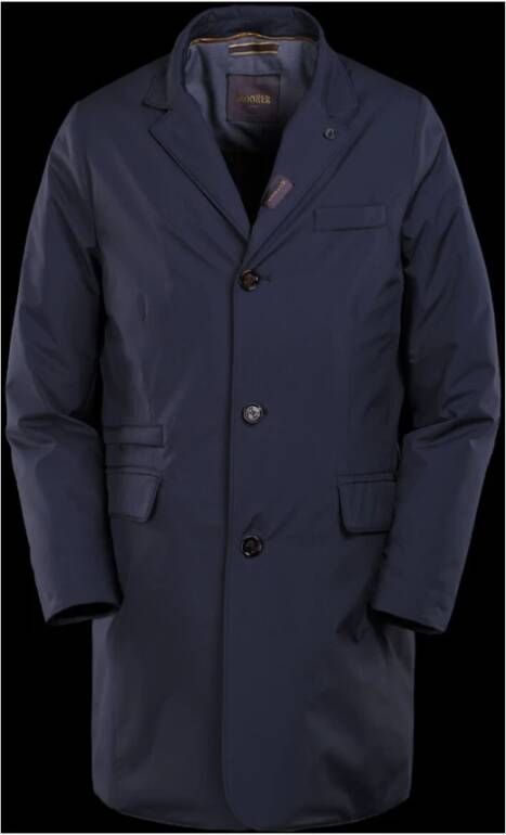 Moorer Coats Blauw Heren