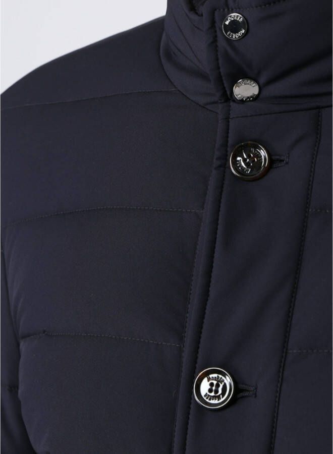 Moorer Down Jackets Blauw Heren