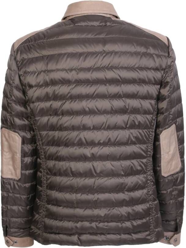 Moorer Down Jackets Groen Heren