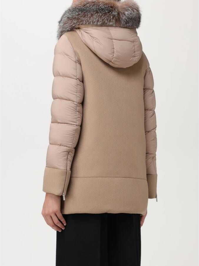 Moorer Fresia LE Nocciola Jas Beige Dames