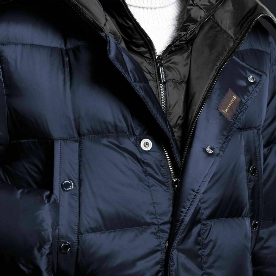 Moorer Donsjack Blauw Heren