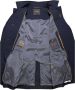 Moorer Blauwe waterafstotende jas met verborgen capuchon Blue Heren - Thumbnail 4