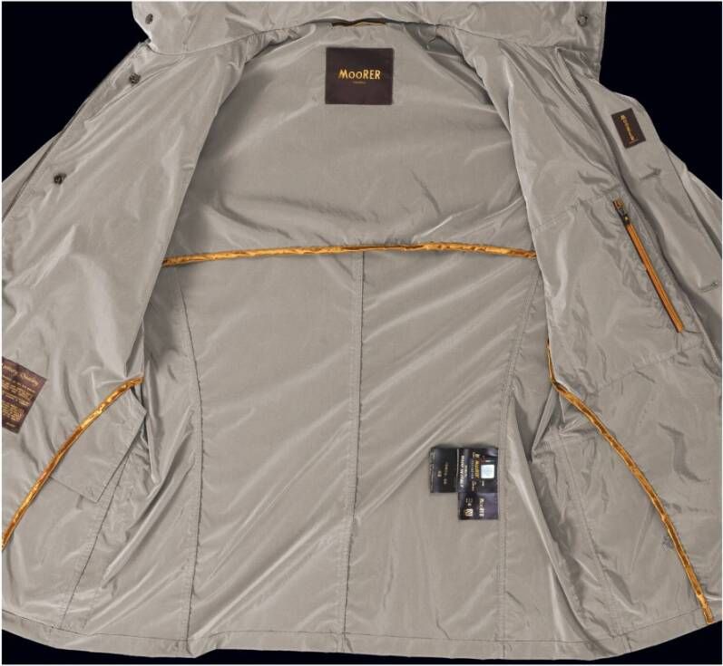 Moorer Lichte jas Beige Heren