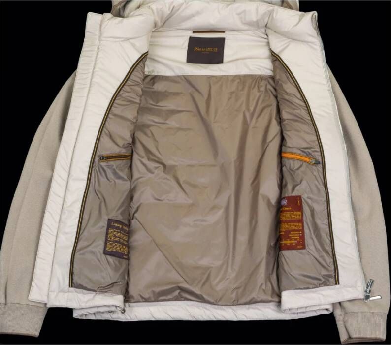 Moorer Jackets Beige Heren