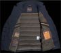 Moorer Blauwe Nylon Jas Zayn Stijl Blue Heren - Thumbnail 3