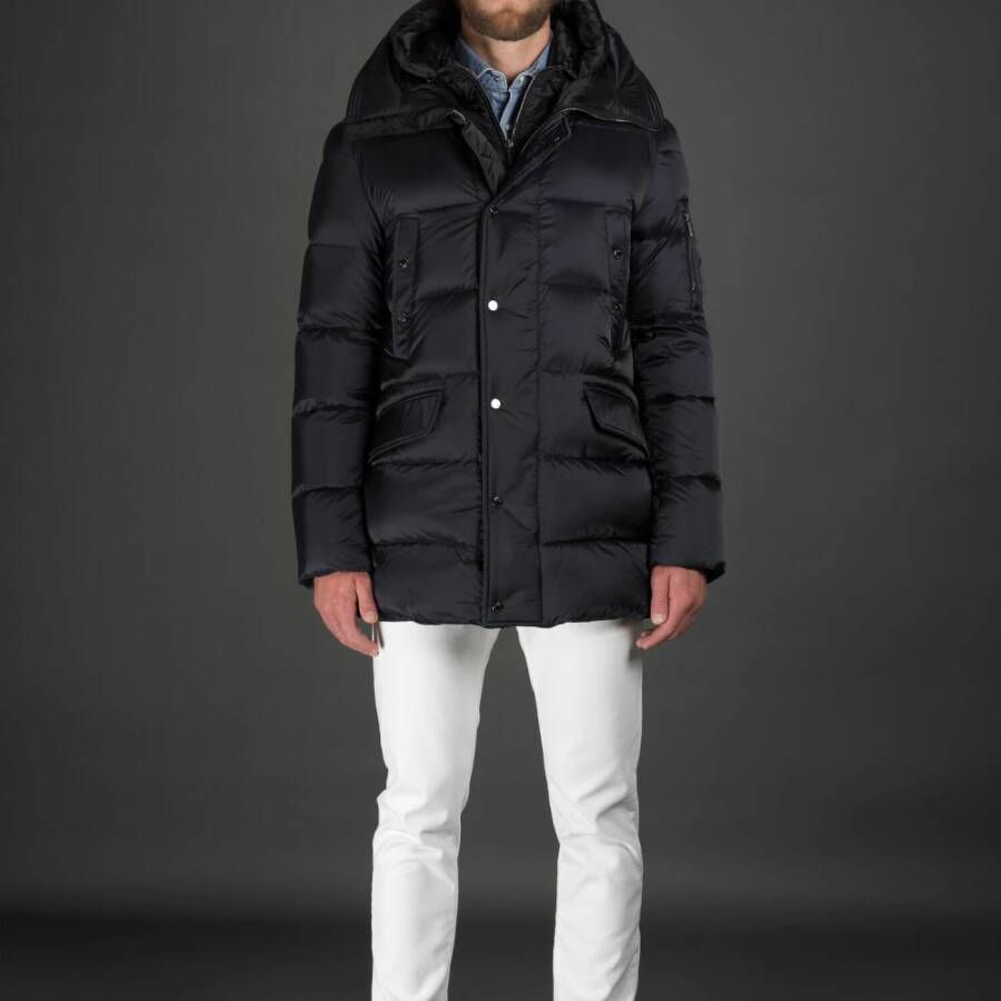 Moorer Jackets Blauw Heren