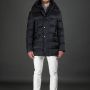 Moorer Donsjack Blauw Heren - Thumbnail 2