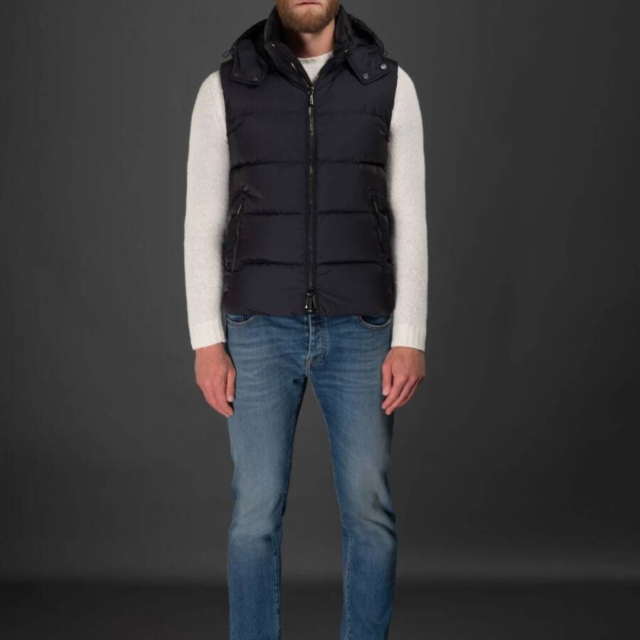 Moorer Jackets Blauw Heren