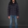 Moorer Heren Ganzendons Bomberjack Blue Heren - Thumbnail 2