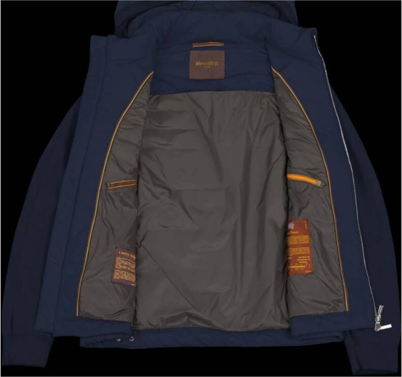 Moorer Jackets Blauw Heren