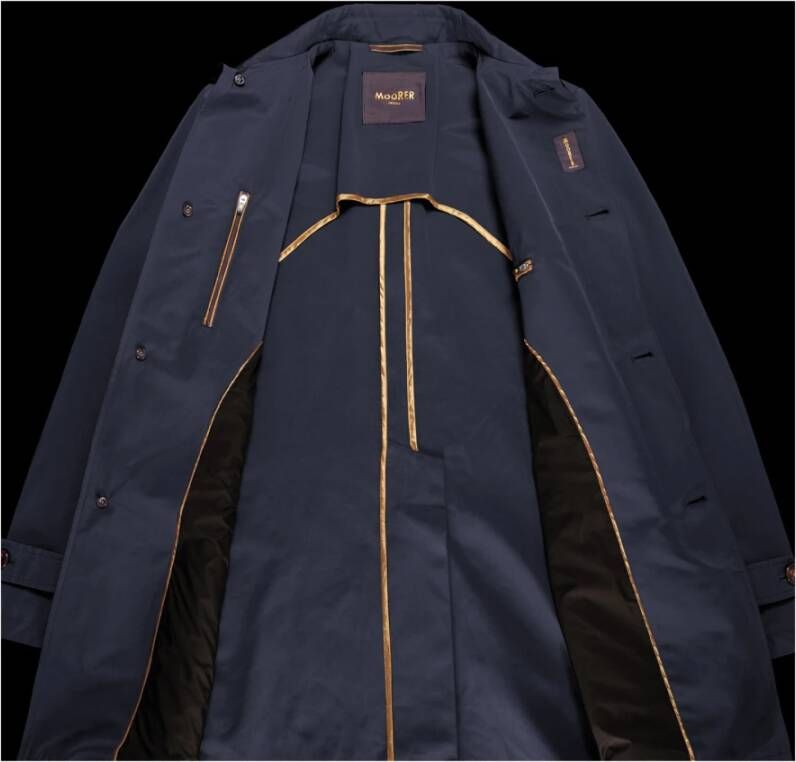 Moorer Jackets Blauw Heren