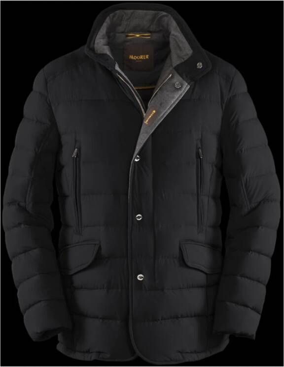 Moorer Jackets Zwart Heren