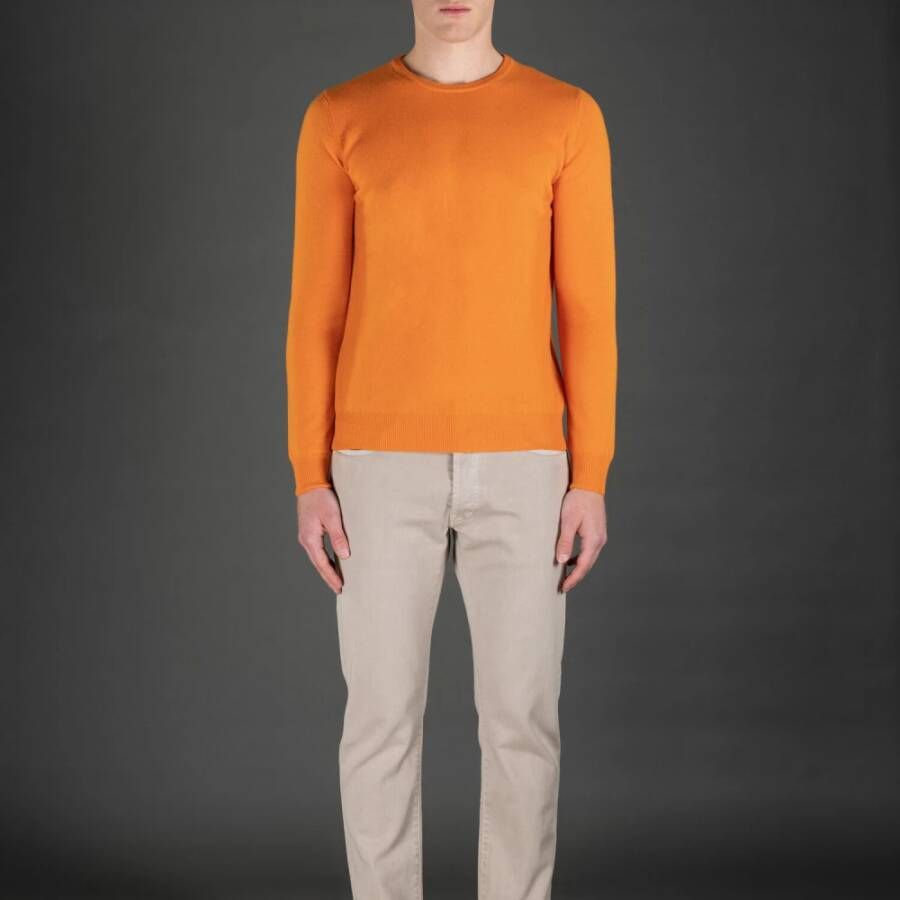 Moorer Knitwear Oranje Heren